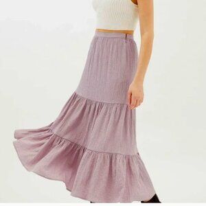 Urban Outfitters Lavender Midi Skirt XS